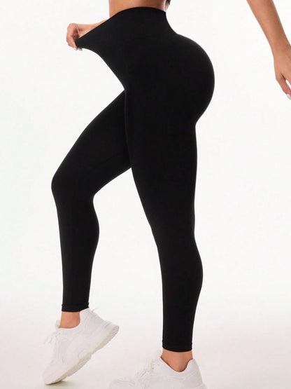 Pocketed High Waist Active Leggings