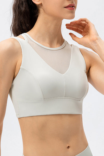 Cutout Wide Strap Active Tank