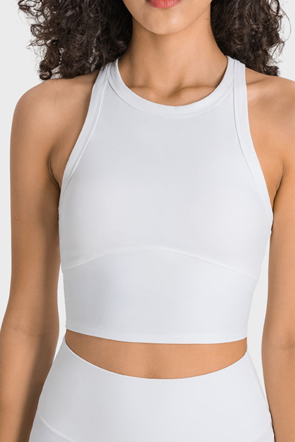 Millennia Racerback Cropped Sports Tank