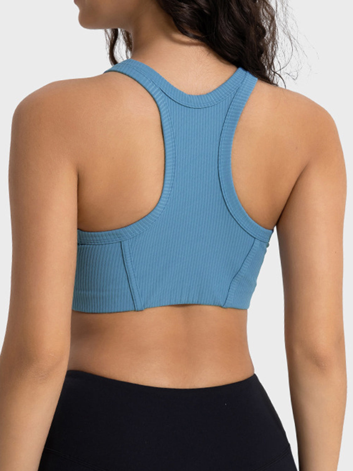 Millennia Wide Strap Cropped Sport Tank