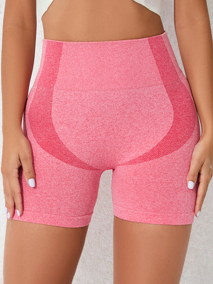 High Waist Active Shorts