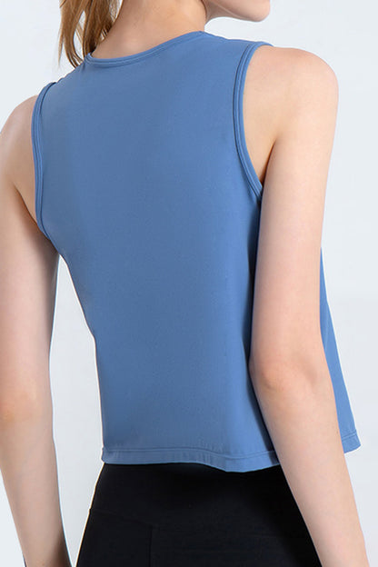 Round Neck Active Tank